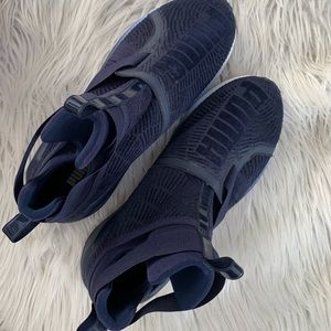 Blue Fierce Strap Hi-Top Puma Slip-on Sneakers